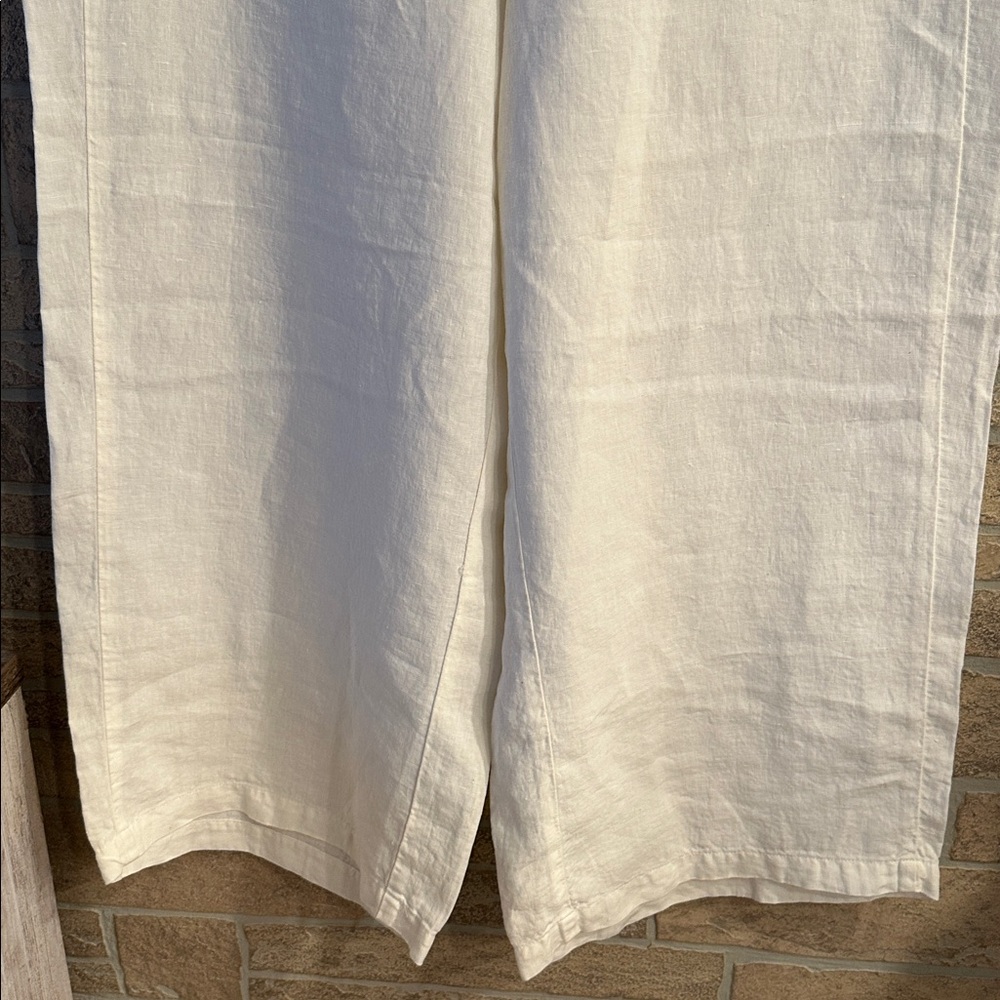 J Jill - High Rise Sailor Wide Leg Linen Pants NWT size 2X - Picture 5 of 6